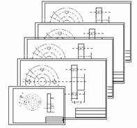 Figura 2 – Modelos padrões em CAD